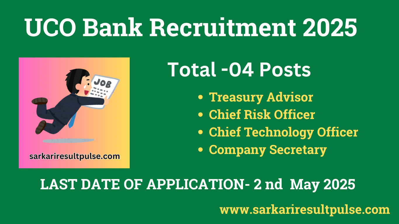 UCO Bank Recruitment 2025