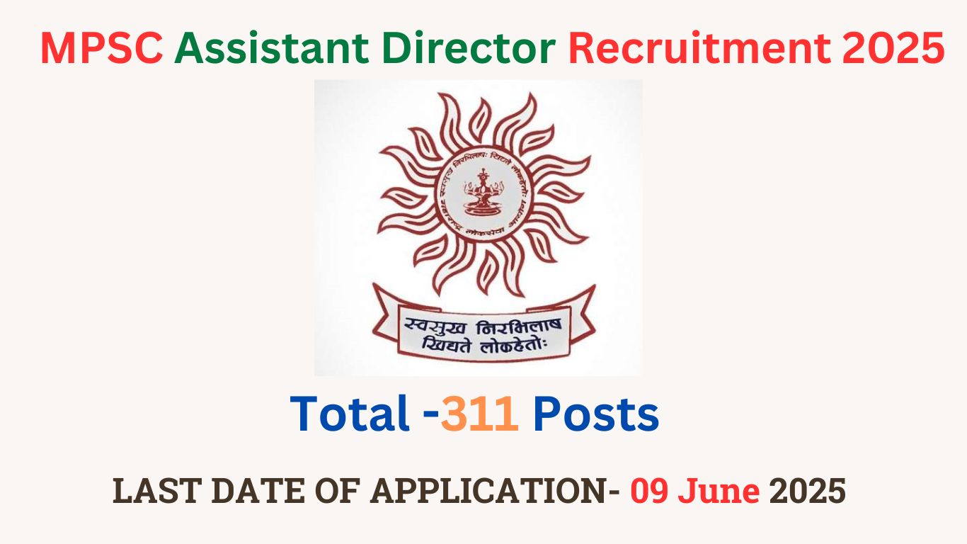 MPSC Assistant Director Recruitment 2025
