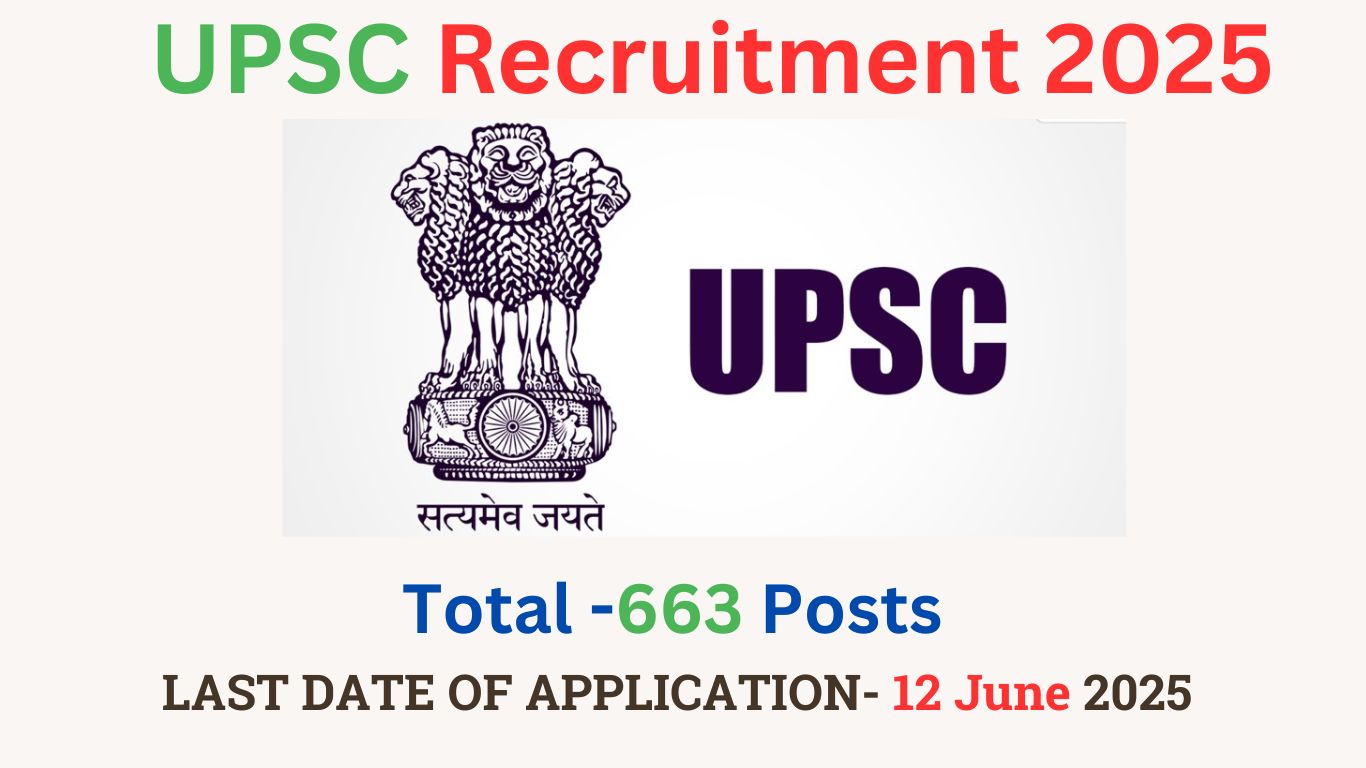 UPSC Recruitment 2025
